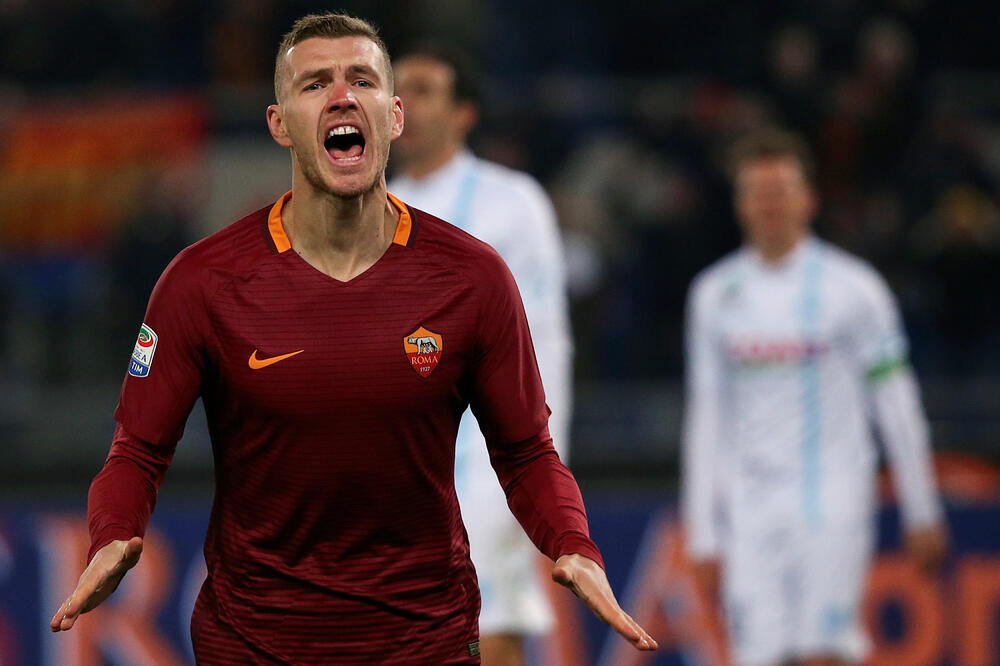 Edin Džeko Roma, Foto: Reuters