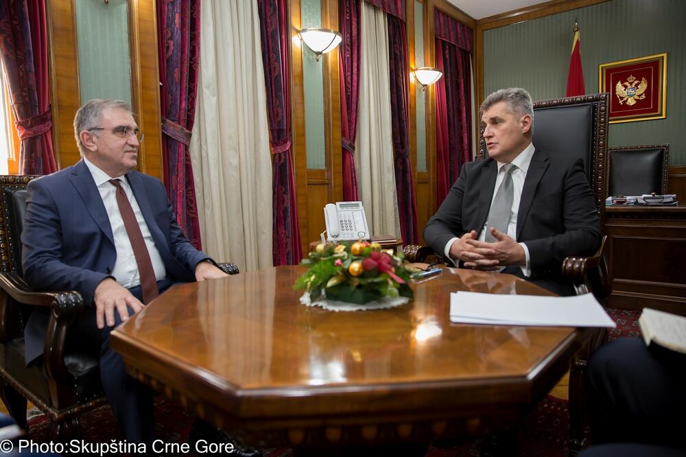 Serhat Galip, Ivan Brajović, Foto: Skupština Crne Gore