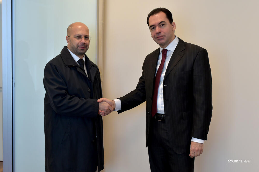 Rabi Al Hantouli, Zoran Pažin, Foto: Vlada Crne Gore
