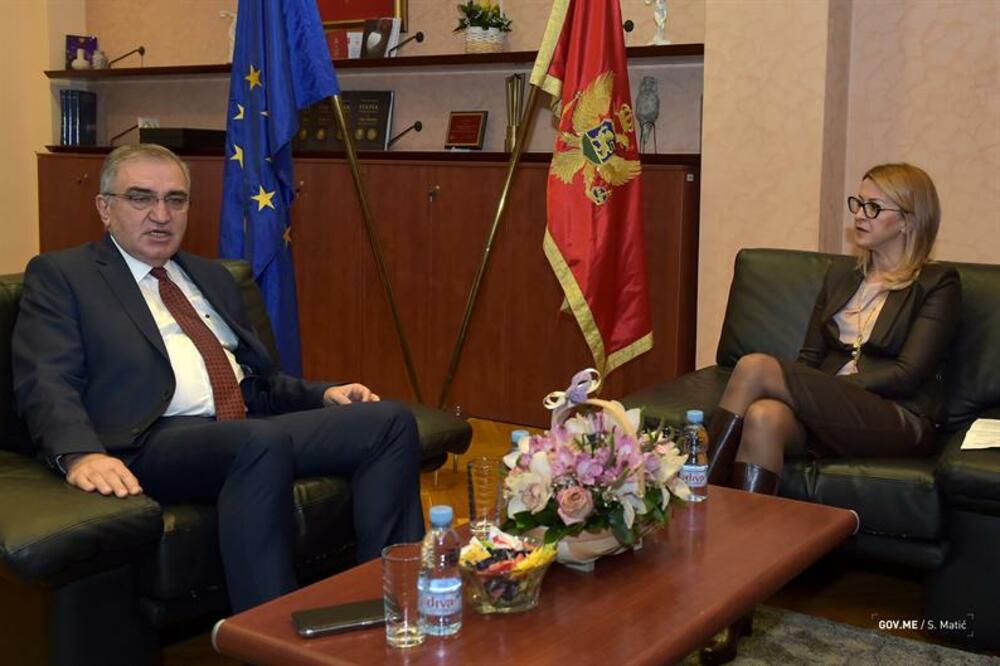 Serhat Galip, Suzana Pribilović, Foto: Vlada Crne Gore