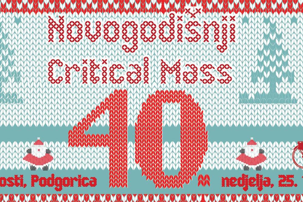 Critical Mass Nova godina, Foto: Biciklo.me