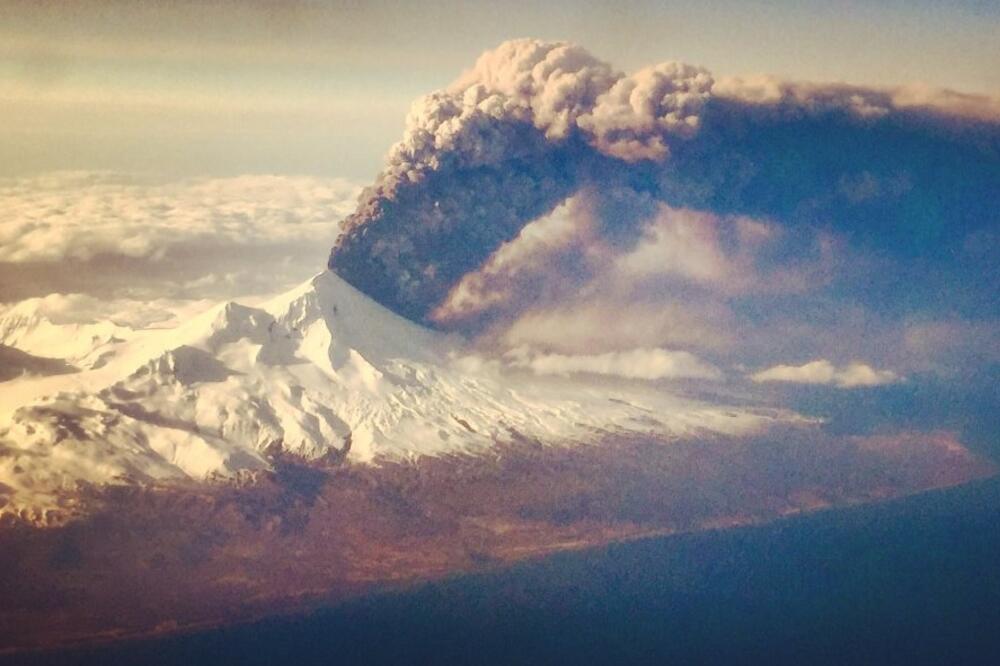 vulkan Aljaska, Foto: Twitter