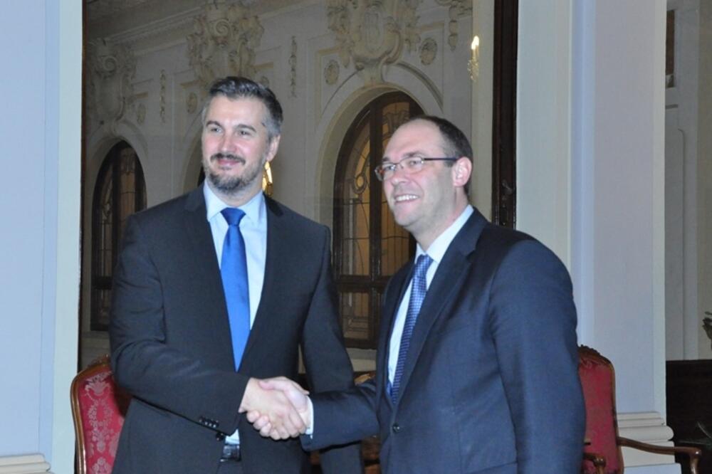 Aleksandar Andrija Pejović, Davor Ivo Štir, Foto: Ministarstvo za evropske poslove