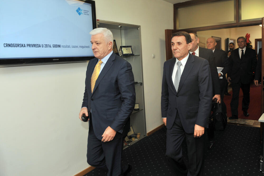 Duško Marković, Velimir Mijušković, Foto: Savo Prelević