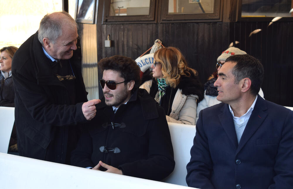 Porto Skadar lake, protest