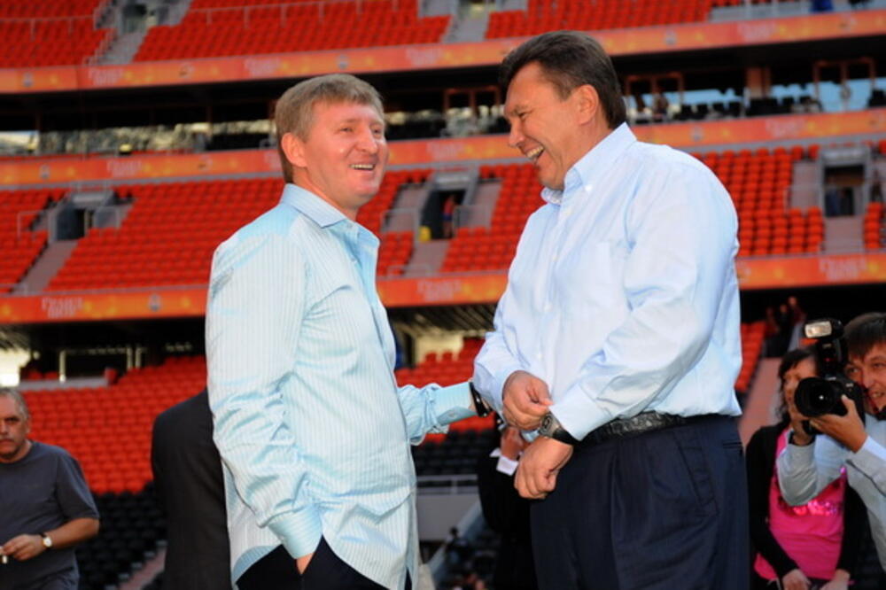 Rinat Ahmetov, Viktot Janukovič, Foto: Shakhtar.com