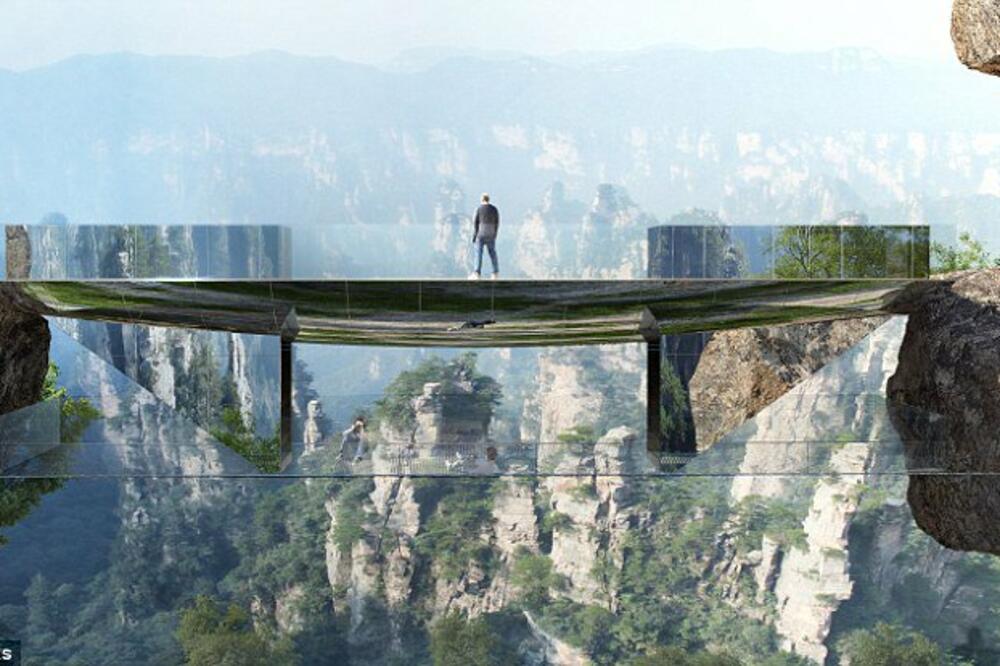 nevidljivi most u Kini, Foto: Twitter