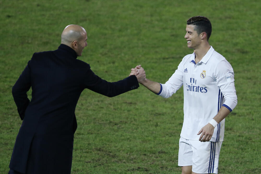 Kristijano Ronaldo i Zidan, Foto: Reuters