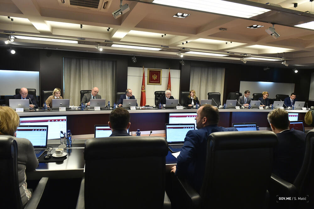 Sa današnje sjednice Vlade, Foto: Saša Matić