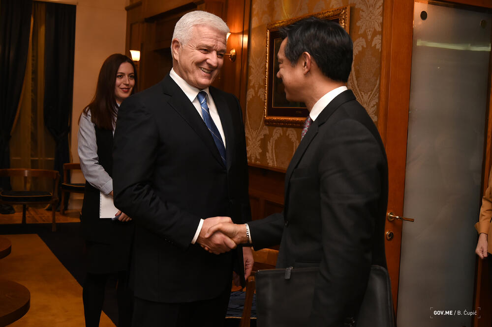 Duško Marković, Brajan Hojt Ji, Foto: Vlada Crne Gore