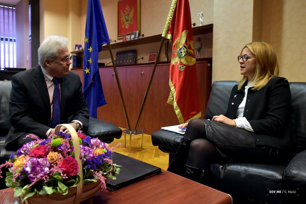 Jan Viting, Suzana Pribilović, Foto: Mju.gov.me