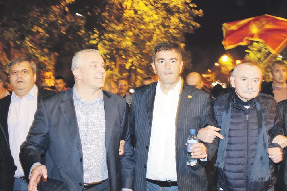 Andrija Mandić, Slaven Radunović