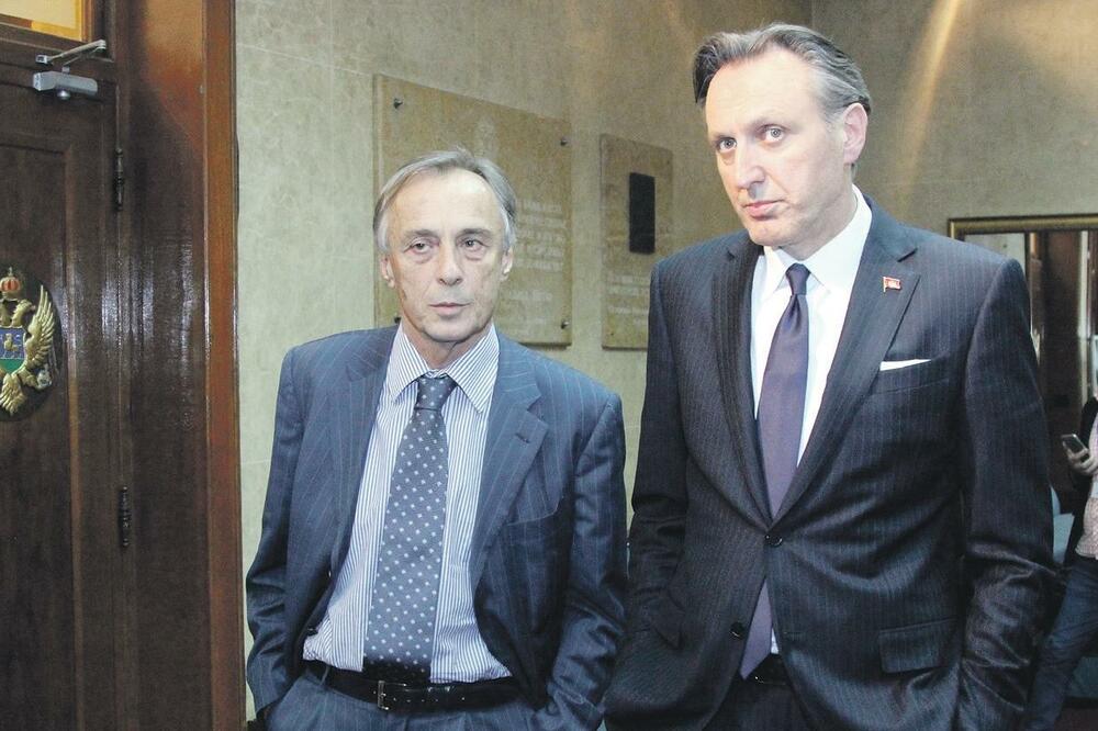 Miodrag Lekić, Ranko Krivokapić, Foto: Filip Roganović