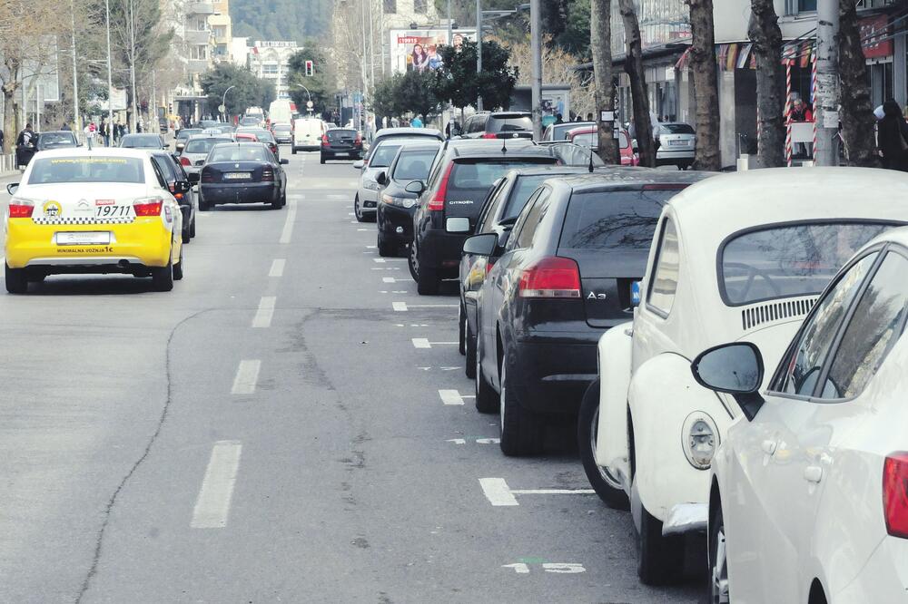 parking Podgorica, Foto: Luka Zeković
