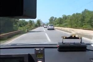 Nikšićanin vozio 190 km/h na Marezi