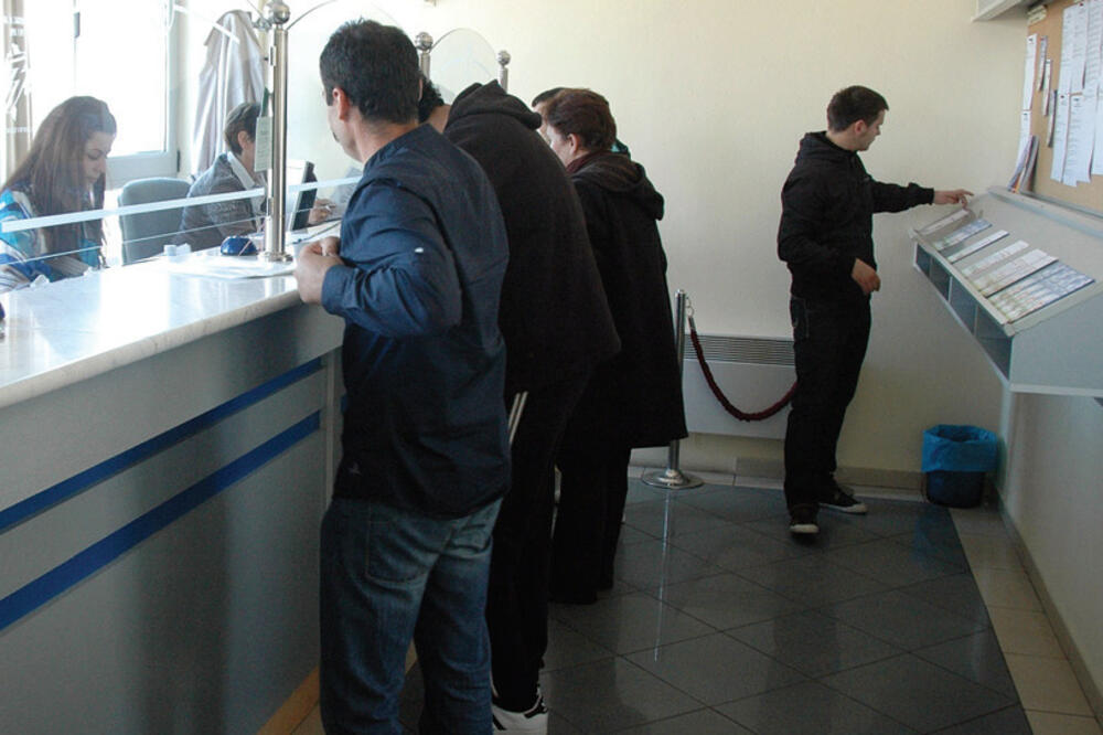 Biro rada, nezaposlenost, ZZZCG, Zavod za zapošljavanje Crne Gore, Foto: Luka Zeković