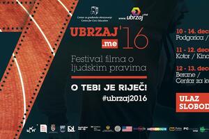 UBRZAJ 2016: Četvrti dan festivala u Podgorici i Beranama
