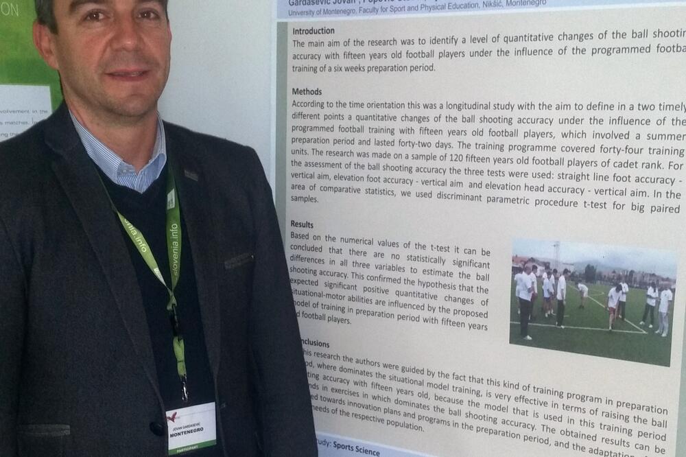 Jovan Gardašević, Foto: Fakultet za sport i fizičko vaspitanje