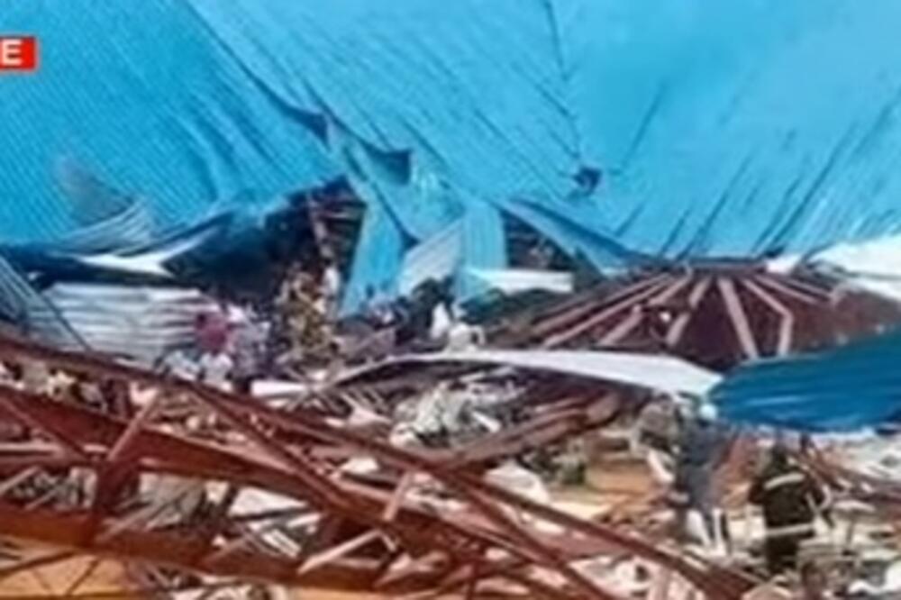 Nigerija, srušena crkva, Foto: Screenshot (YouTube)