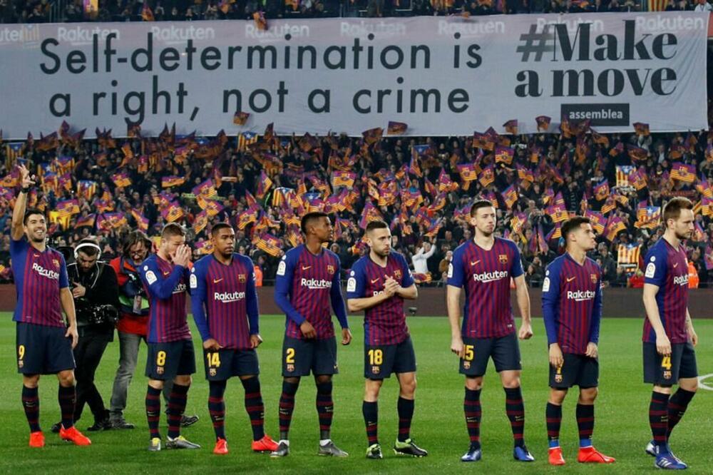 Transparent podrške nezavisnosti Katalonije