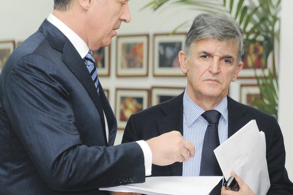 Milo Đukanović, Svetozar Marović, Foto: Savo Prelević