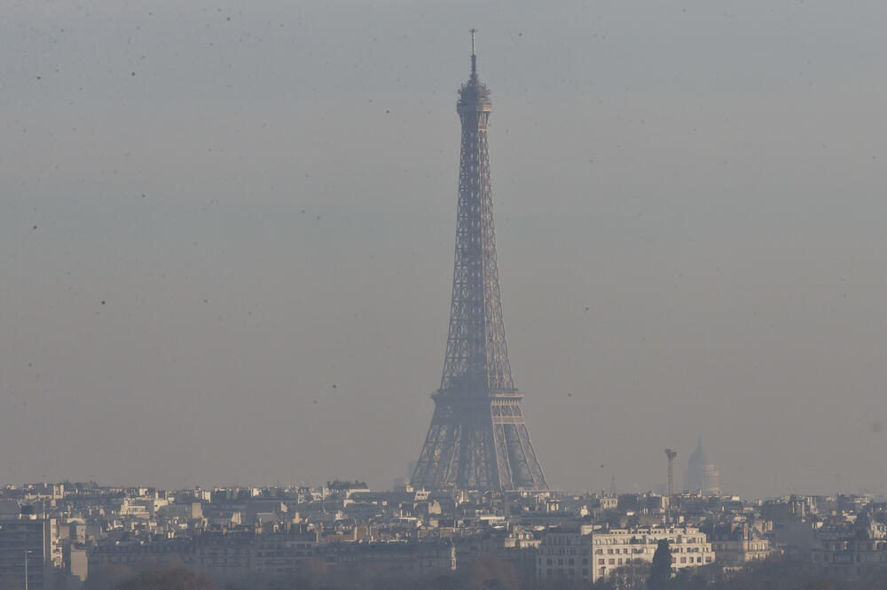 zagađenje, Pariz, Foto: Beta-AP