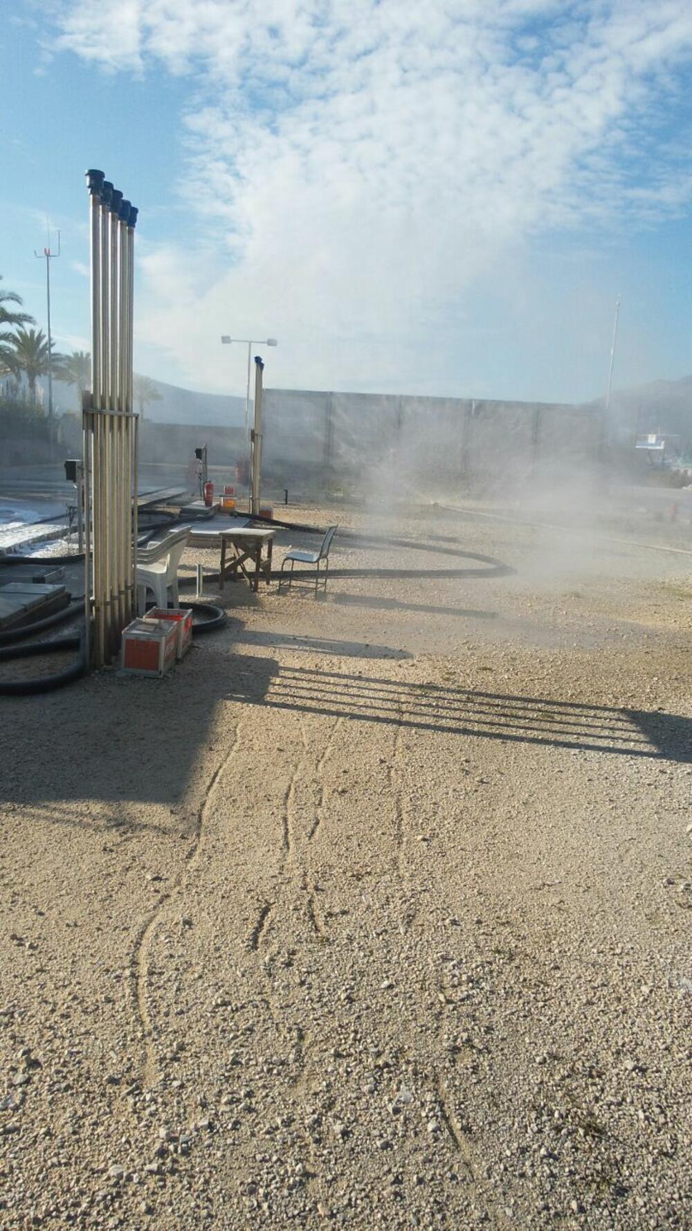 vatrogasna vježba, Tivat