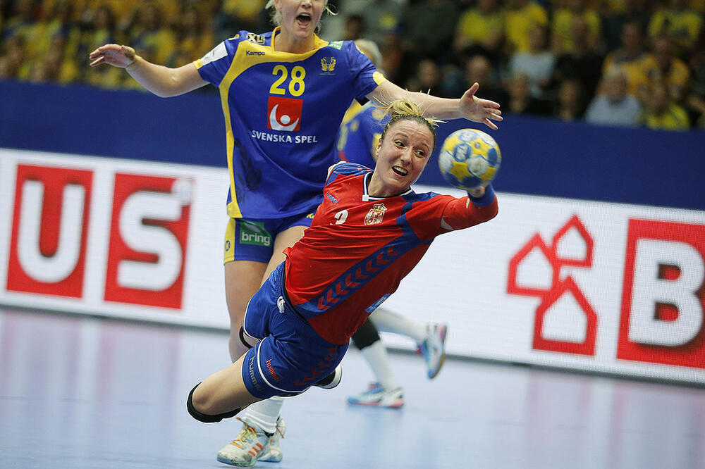 Srbija - Švedska rukomet, Foto: EHF
