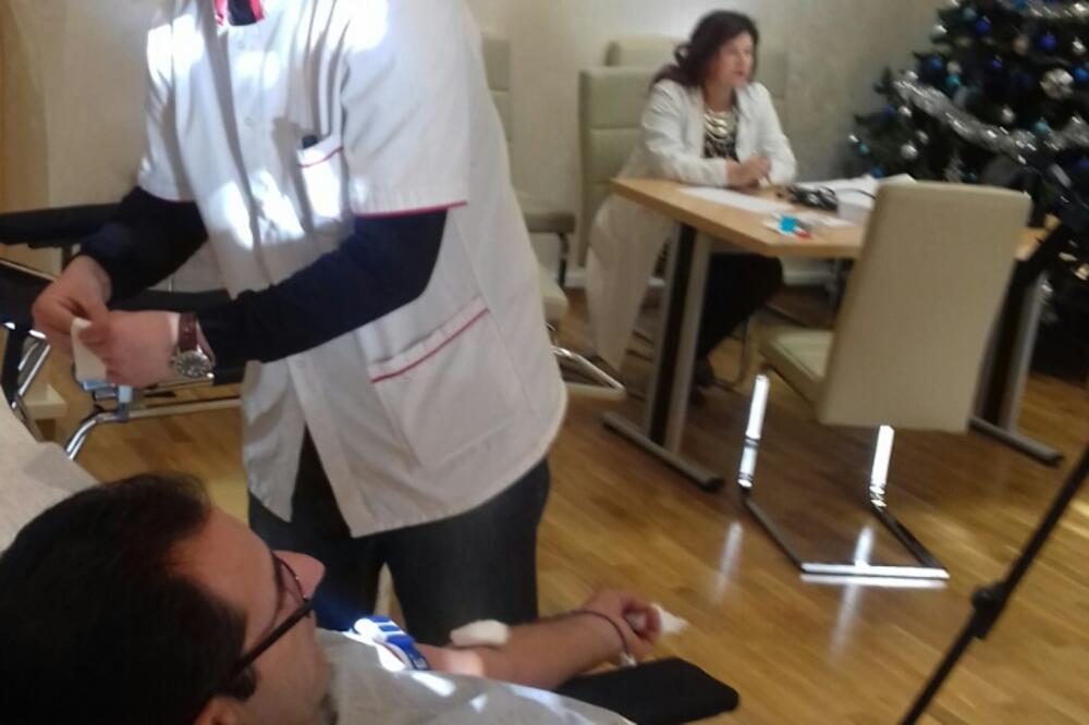 Davanje krvi, Foto: Slavica Kosić