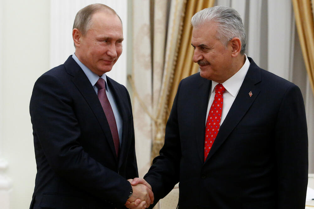 Binali Jildirm, Vladimir Putin, Foto: Reuters