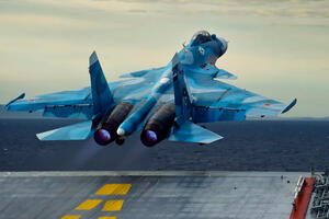 Pao ruski MiG u Sredozemnom moru