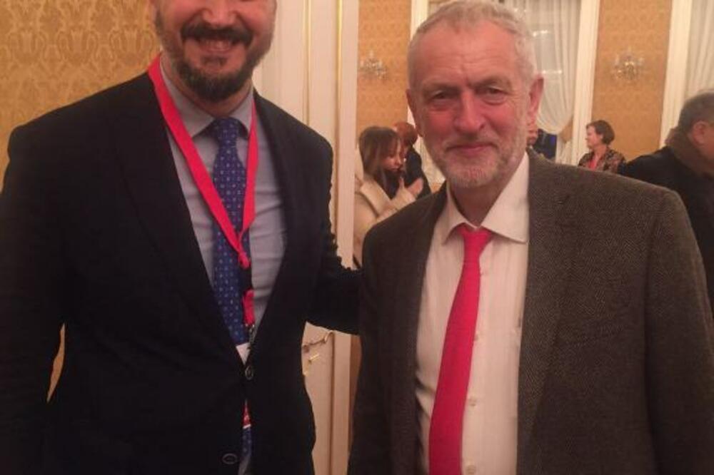 Aleksandar Andrija Pejović, Džeremi Korbin, Foto: Dps