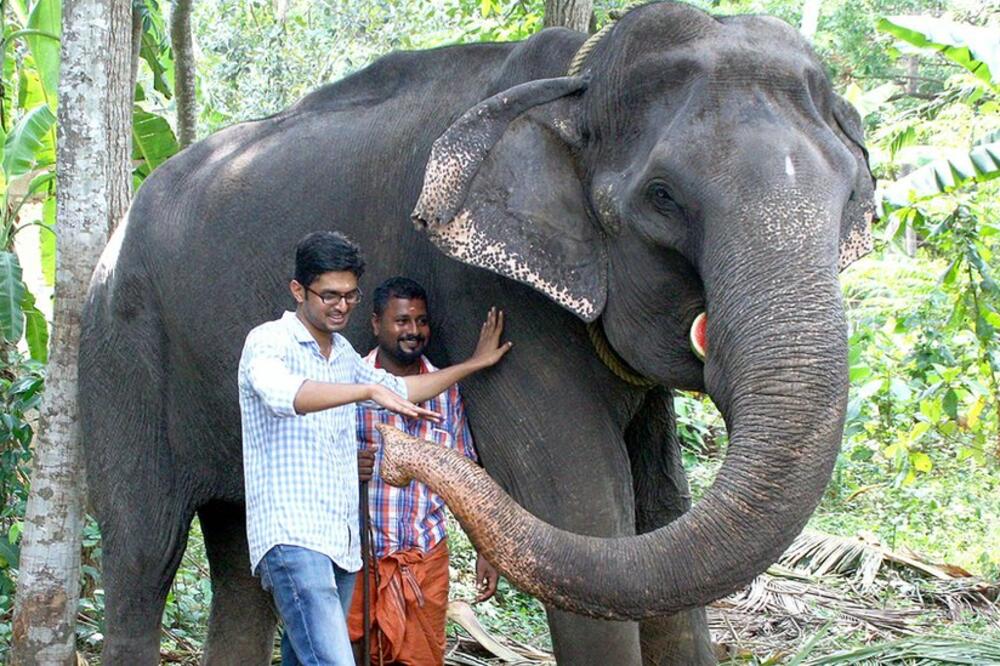 Dakšajani, fotografisana 2016. godine, u hramu u Kerali, Foto: BBC