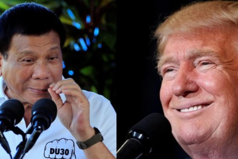 Rodrigo Duterte, Donald Tramp, Foto: Reuters