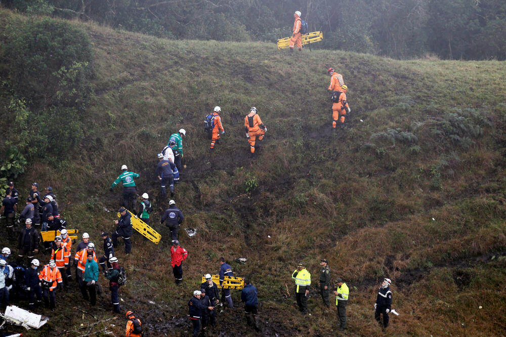 Kolumbija pad aviona, Foto: Reuters