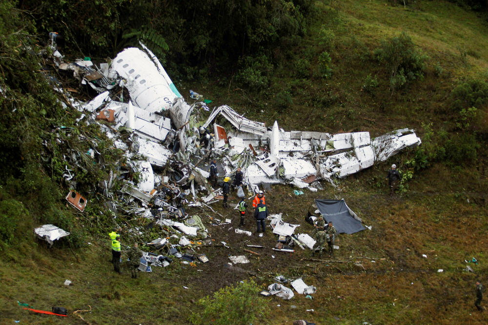 Šapekoense, Kolumbija nesreća, Foto: Reuters