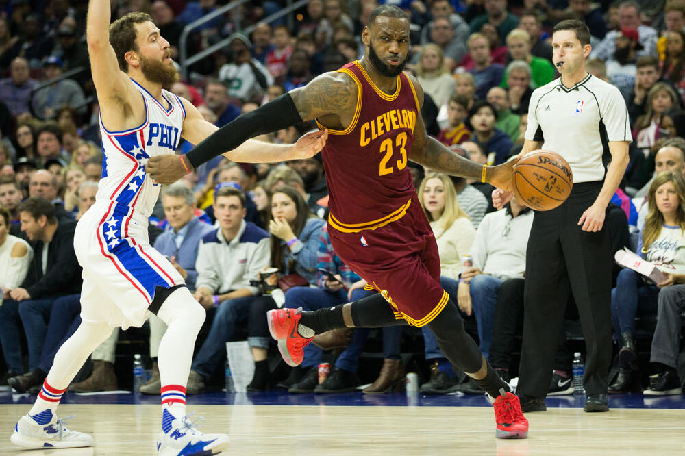 Lebron Džejms i Serhio Rodriges, Foto: Reuters