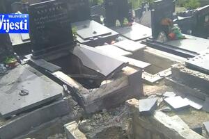 Eksplozija na barskom groblju: Još se ne zna meta napada