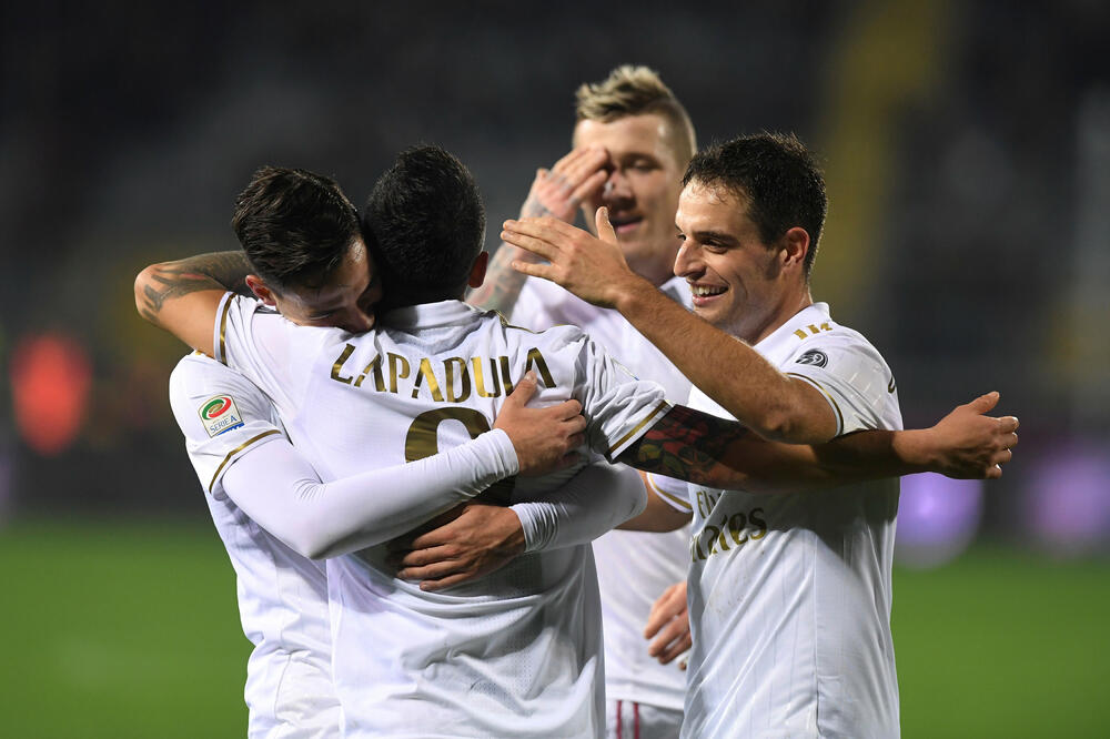 Fudbaleri Milana, Foto: Reuters
