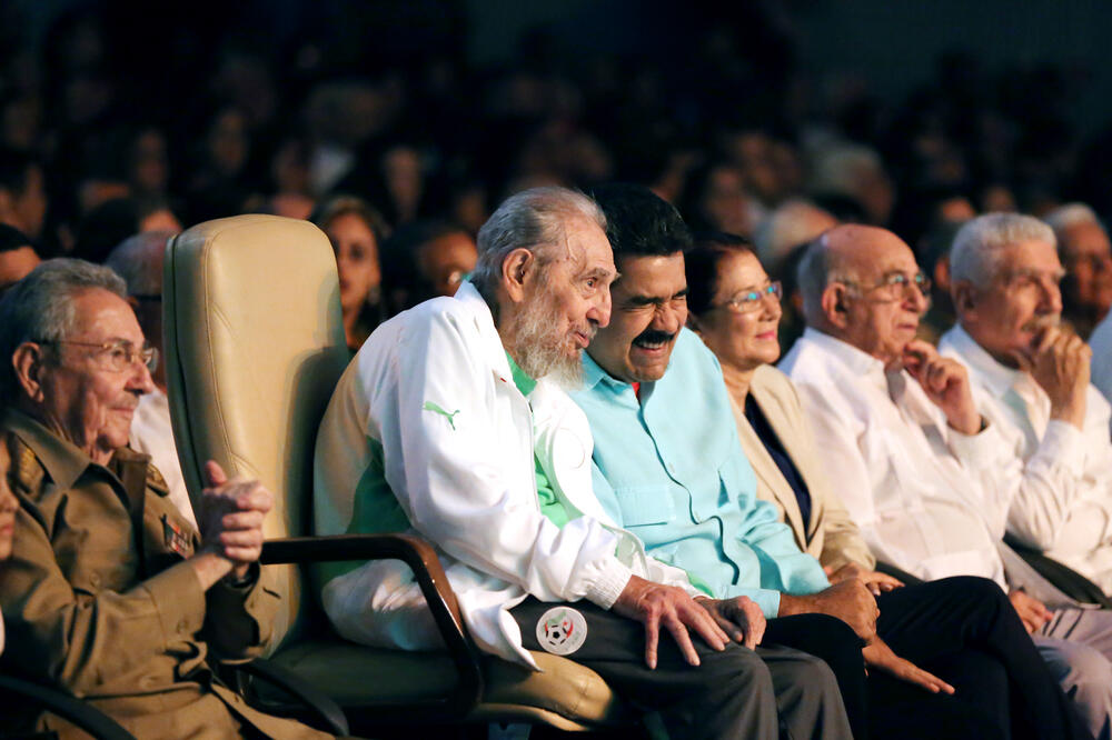 Fidel Kastro, Nikolas Maduro, Foto: EPA/Miraflores Palace