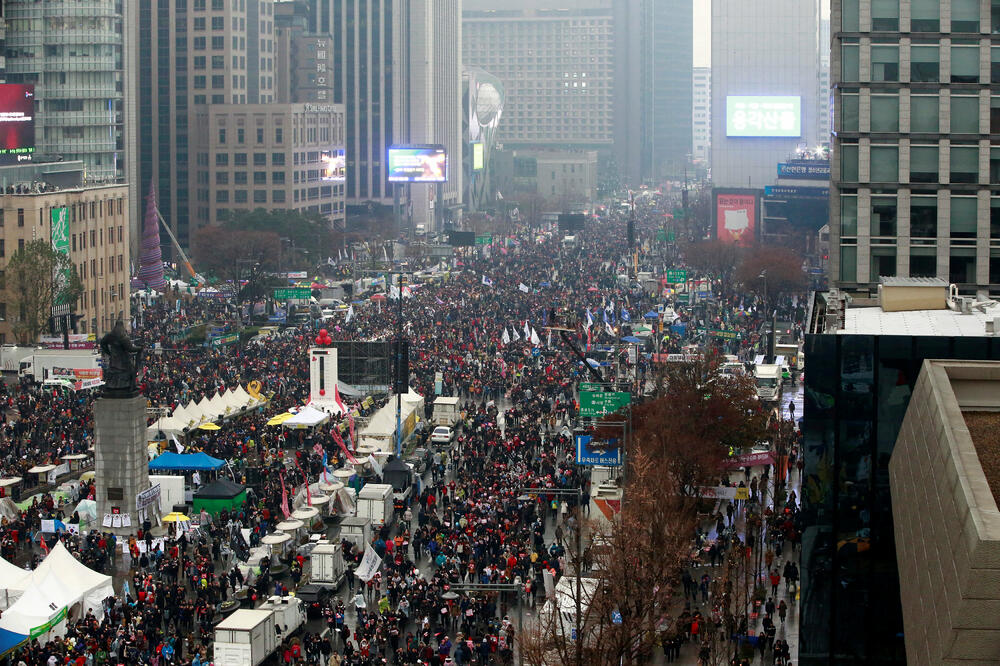 Seul protesti protivpredsjednice, Foto: Reuters