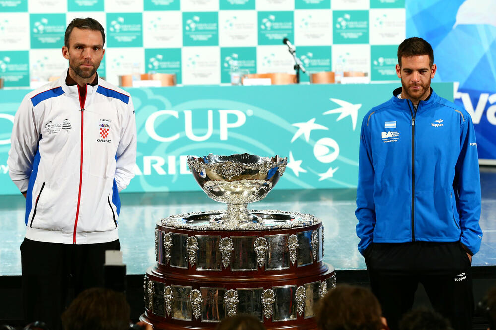 Ivo Karlović i Huan Martin del Potro, Foto: Reuters