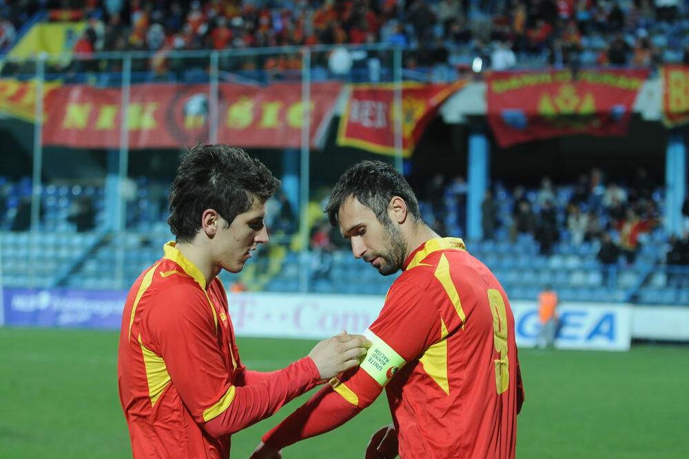 Vučinić i Jovetić, Foto: Savo Prelević