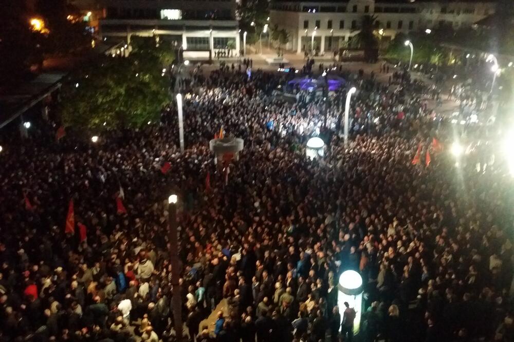 Protesti DF, Foto: TV Vijesti