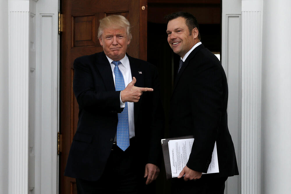 Donald Tramp, Kris Kobah, Foto: Reuters