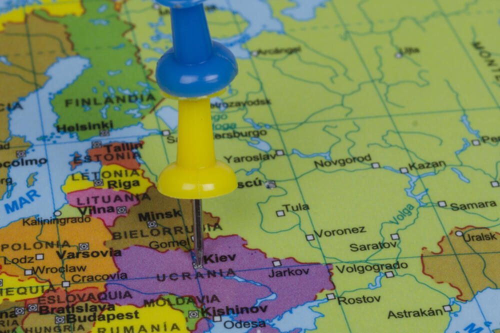 Evropa mapa, Foto: Shutterstock.com