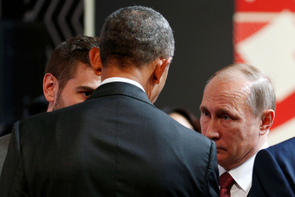 Barak Obama Vladimir Putin, Foto: Reuters