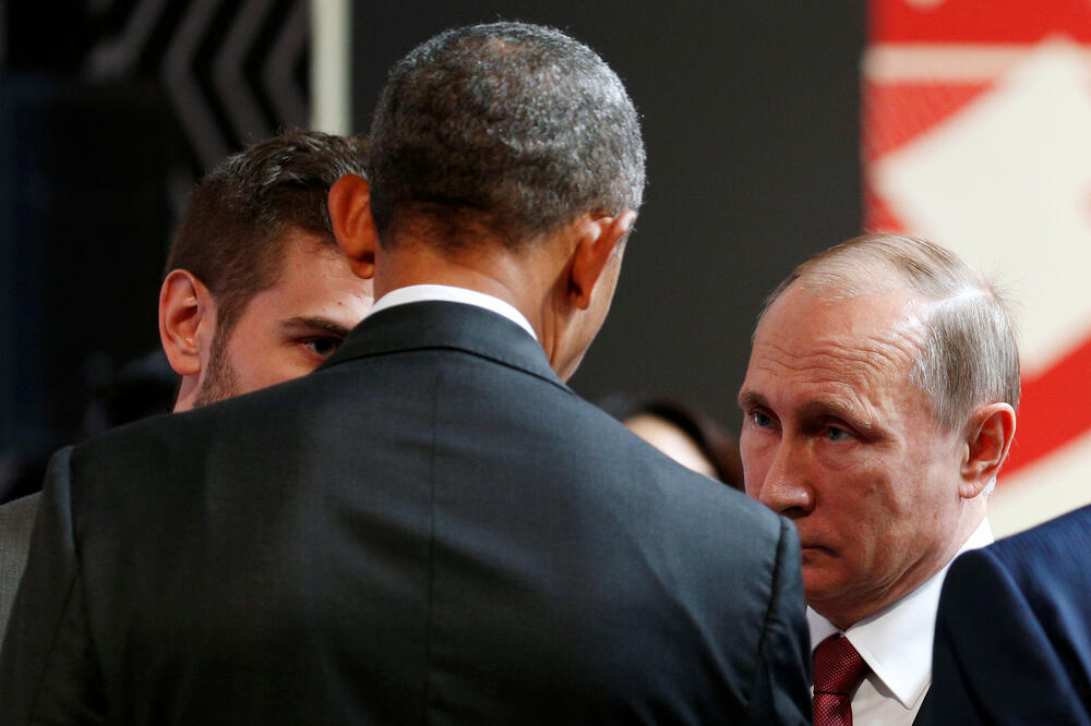 Barak Obama Vladimir Putin, Foto: Reuters