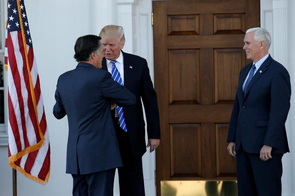 Mit Romni, Donald Tramp, Majk Pens, Foto: Reuters