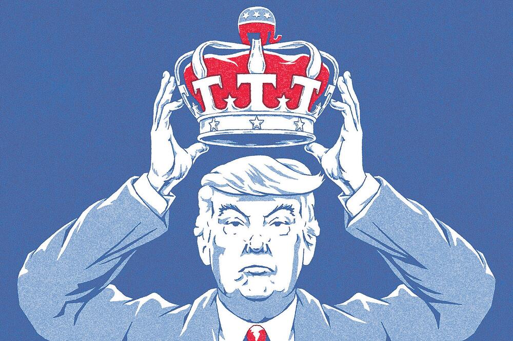 Donald Tramp Ilustracija, Foto: Matt Kenyon, theguardian.com